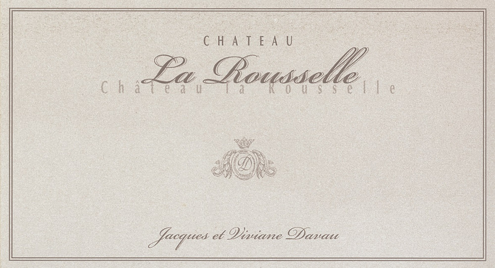 2025 Chateau La Rousselle Fronsac