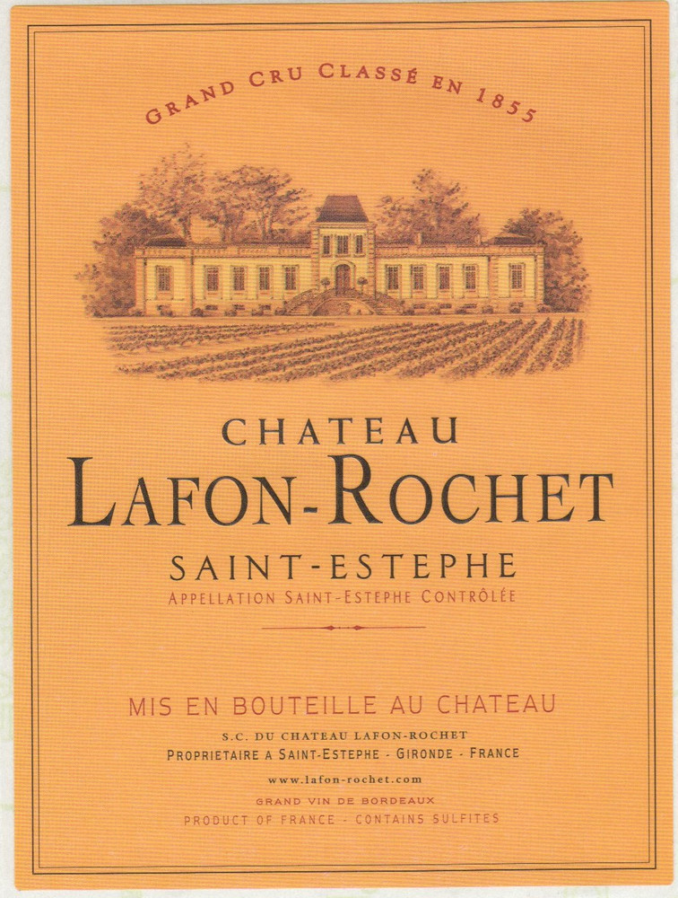 2022 Chateau Lafon Rochet Saint Estephe