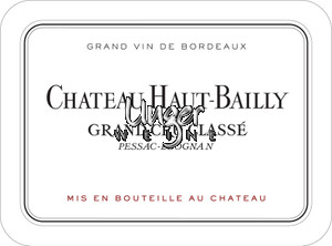 2023 Chateau Haut Bailly Pessac Leognan