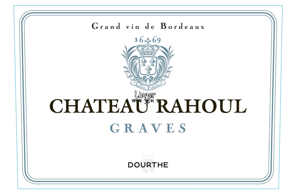 2024 Chateau Rahoul blanc Chateau Rahoul Graves