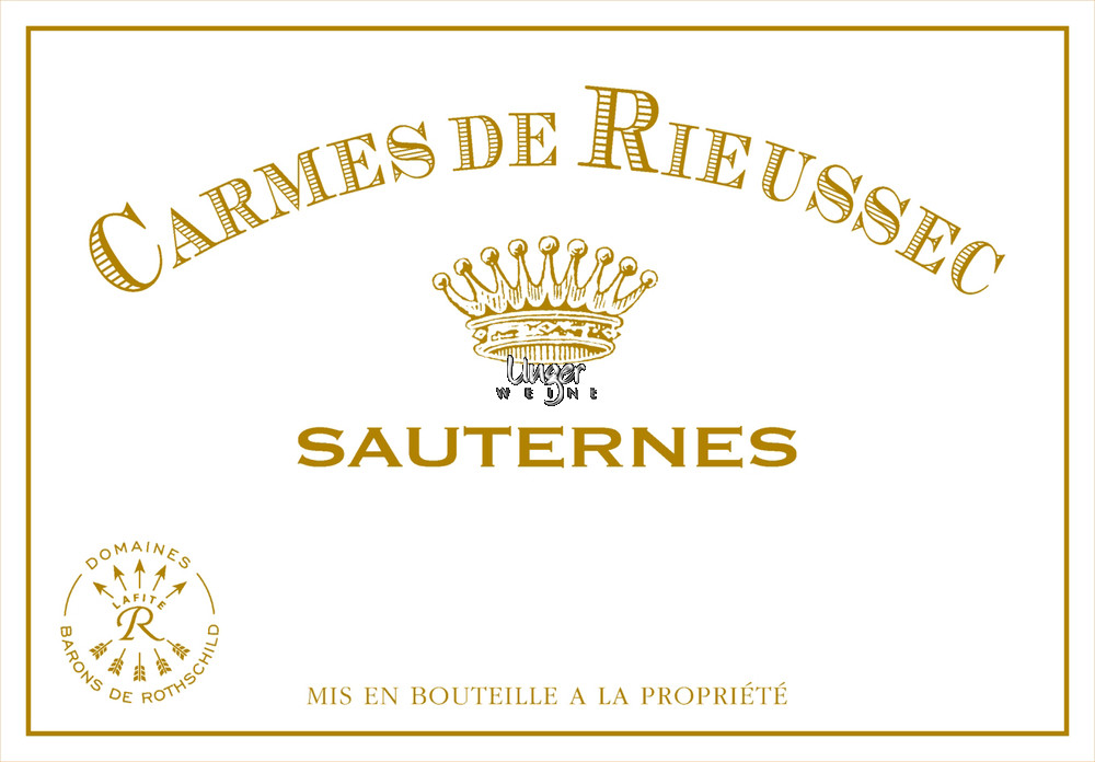 2022 Carmes de Rieussec Chateau Rieussec Sauternes