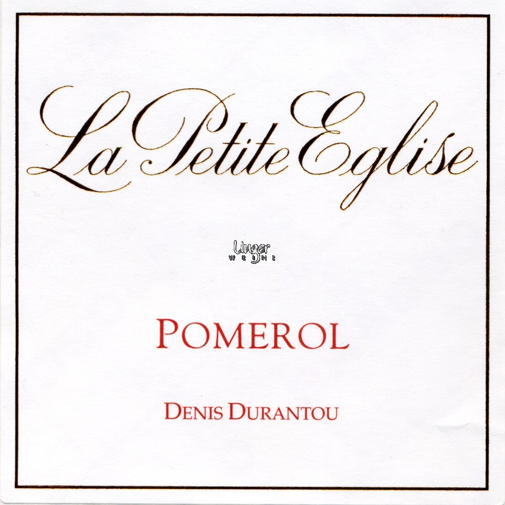 2022 La Petite Eglise Chateau L´Eglise Clinet Pomerol
