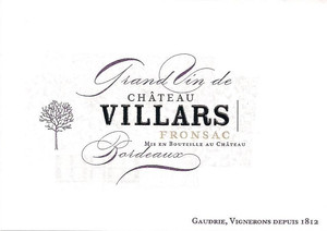 2025 Chateau Villars Fronsac