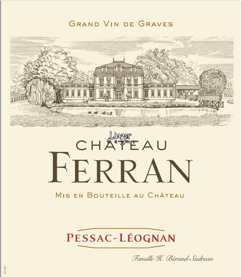 2021 Chateau Ferran Pessac Leognan