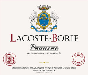 2024 Lacoste Borie Chateau Grand Puy Lacoste Pauillac