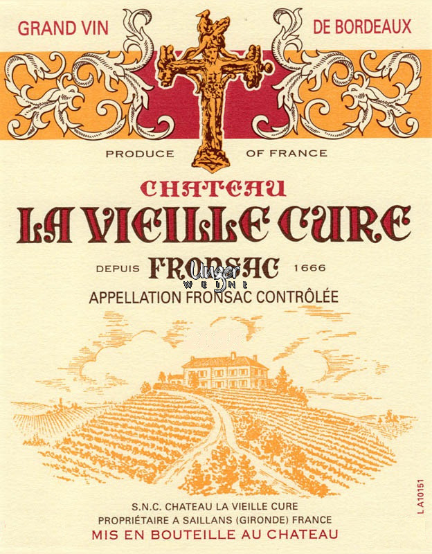 2022 Chateau La Vieille Cure Fronsac
